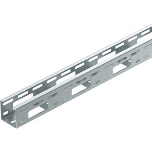Kabelrinne/Weitspannkabelrinne - AZ-Kleinkanal gelocht Stahl bandverzinkt 50x50x3000 mm - 6075096