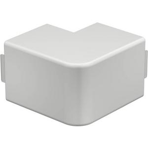 Außeneck für Leitungsführungskanal - Außeneckhaube 60x60mm PVC reinweiß RAL 9010 - 6192319