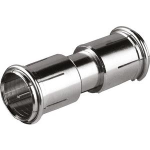 Koax-Kupplung - F-Schnellsteckverbinder gerade Stecker - Stecker - 350269