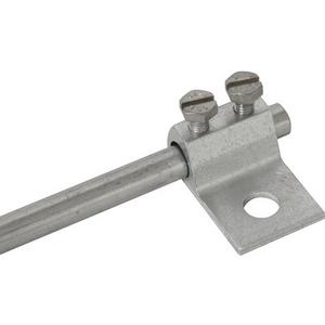 Anschlussklemme für Blitzschutz - Klemmschuh Aluminium Ø 10,5 mm Rd. 7-10 mm - 347205