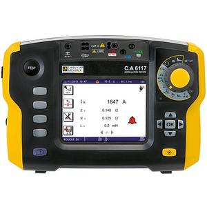 Prüfgerät nach DIN VDE 0100 - Installationstester C.A 6117 für ComBuilding inkl. Zubehör - P01145460-CB