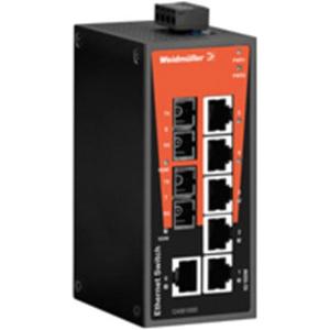 Netzwerk Switch - 6 Port Netzwerk Switch 6xRJ45 2xSC - 1240910000