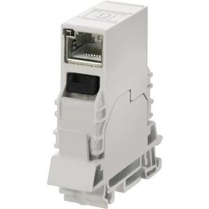 Kommunikationstechnik-Adapter - Tragschienen-Outlet RJ45 Kupplung IE-TO-RJ45-C - 8946920000