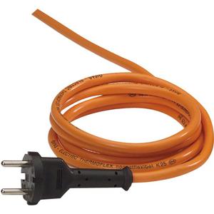 ohne Schutzleiter - Geräteanschlussltg. 5m Thermoflex 2x1,5 gelb Konturenst. 16A - 25348