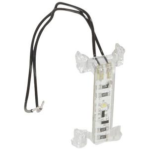 Lampenfassungsblock für Befehls- und Meldegeräte - LED-Aggregat Niloe für Beleuchtungsfunktionen 230 V AC 0,15 mA - 665090