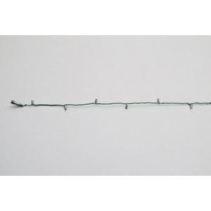 Weihnachts- und Dekorationsbeleuchtung - Lichterkette Indoor LED String Lite 120 LED warm weiß 20m grünes Kabel - 017-043