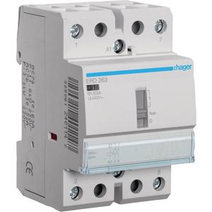 Installationsschütz für Reiheneinbau - Installationsschütz für Reiheneinbau 63 A 2S 24 V Handschaltung ERD263 - ERD263