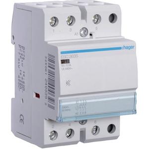 Installationsschütz für Reiheneinbau - Installationsschütz für Reiheneinbau 63 A 3S 230 VAC/220VDC brummfrei - ESC363S