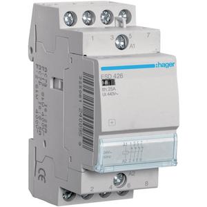 Installationsschütz für Reiheneinbau - Installationsschütz für Reiheneinbau 25 A 4Ö 24 V ESD426 - ESD426