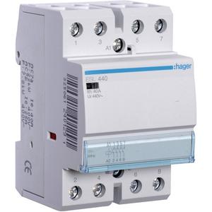 Installationsschütz für Reiheneinbau - Installationsschütz für Reiheneinbau 40 A 4S 12 V ESL440 - ESL440