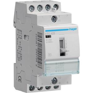 Installationsschütz für Reiheneinbau - Installationsschütz für Reiheneinbau 25 A 4S 230 V T/N ETC425 - ETC425