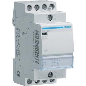 Installationsschütz für Reiheneinbau - Installationsschütz für Reiheneinbau 25 A 2S+2Ö 12 V ESL427 - ESL427