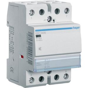 Installationsschütz für Reiheneinbau - Installationsschütz für Reiheneinbau 40 A 2S 230 V brummfrei ESC240S - ESC240S