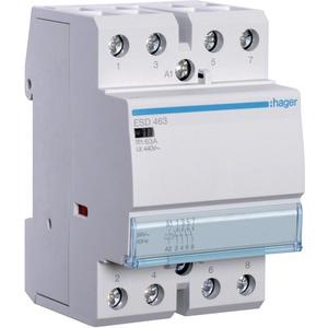 Installationsschütz für Reiheneinbau - Installationsschütz für Reiheneinbau 63 A 4S 24 V ESD463 - ESD463