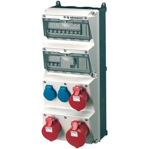 CEE-Steckdosen-Kombination - Steckdosen-Kombi AMAXX 4 2xSSTD IP44 - AM 940277