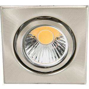 Downlights und Einbaustrahler - Einbaustrahler ohne Sprengring schwenkbar D 3830 Q nickel-gebürstet ohne Fassung - 1760110900