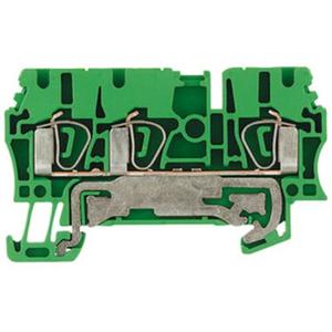 Schutzleiter-Reihenklemme - Erdungsklemme ZPE 2.5/3AN - 1608650000