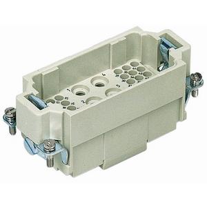 Kontakteinsatz für Industriesteckverbinder - Stifteinsatz HAN K6/36-M Schraubanschluß rechteckig - 09380423001