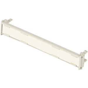 Kennzeichnungsfeld für Fernmeldeleisten - Schilderrahmen 2/10 klappbar - 46009.1