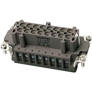Kontakteinsatz für Industriesteckverbinder - Buchseneinsatz BHT16 0,5 - 2,5 mm² - 710116HT