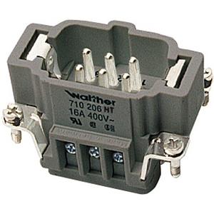 Kontakteinsatz für Industriesteckverbinder - Stifteinsatz BHT6 0,5 - 2,5mm² 20 - 14AWG - 710206HT