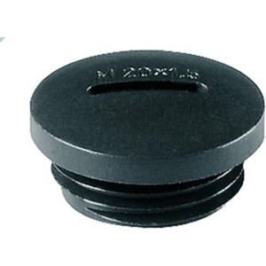 Verschlussschraube - Verschlussschraube 10.2515PA/SW M25x1,5 schwarz - 10.2515PA/SW