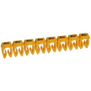 Kabelmarkierungssystem - Kennzeichnungssystem CAB 3 f. Leiterquerschn. 0,15-0,5 mm² Ziffer: 4 gelb - 038104