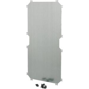 Montageplatte für Verteilergehäuse - CI Montageplatte ungelocht galvanisiert Stahlblech 3 mm verzinkt - 036320