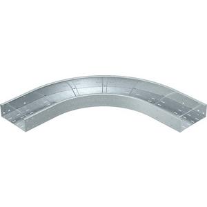 Bogen für Kabelrinne - Bogen 90° für Weitspannkabelrinne horizontal Stahl bandverzinkt 160x400 mm - 6098711