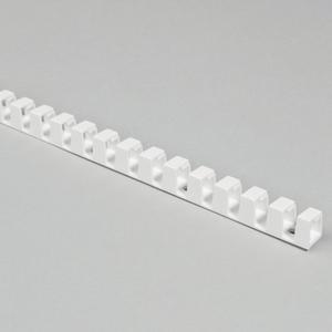 Verdrahtungskanal - Flexible Kabelbündelhalter Heladuct Flex 40SK weiß - 164-41108