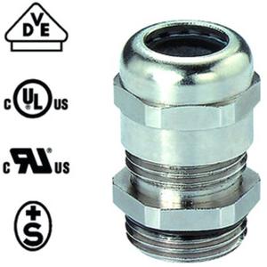 Kabelverschraubung - Kabelverschraubung PERFECT 50.612 M M12x1,5 mm Messing/Vernickelt, - 50.612M