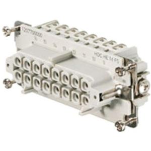 Kontakteinsatz für Industriesteckverbinder - Einsatz HDC HE 16 FS - 1207700000
