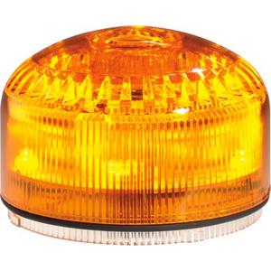 Optisches/Akustisches Signalgerät - Blink- und Dauerleuchte mit Schallgeber orange 64 Töne 105 db - 60 90 362