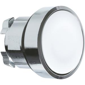 Frontelement für Drucktaster - Drucktaster Frontelement Harmony XB4 Metall 22mm weiß unbeschriftet tastend - ZB4BA1