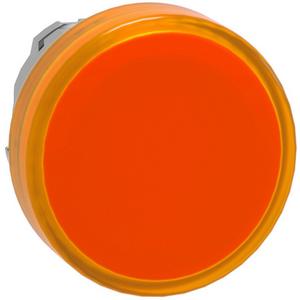 Frontelement für Leuchtmelder - Leuchtmelder Frontelement Harmony XB4 22mm orange f univers. LED glatte Kalotte - ZB4BV053