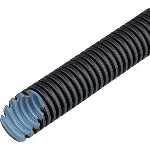 Elektro-Installationsrohr Kunststoff - Kunststoffpanzerschlauch FFKU EM F UV 40 UV stabilisiert schwarz - 25430040