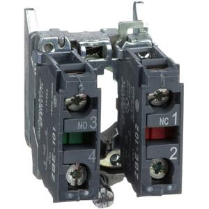 Hilfsschalterblock - Hilfsschalter mit Befestigung fl. 1S+1Ö - ZB4BZ105