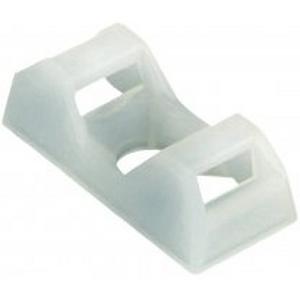 Befestigungssockel und -element für Kabelbinder - Befestigungssockel für Kabelbinder Q-TIES 21 x 95 mm natur - 151-10920
