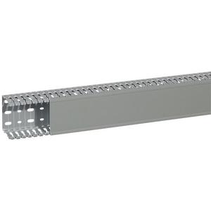 Verdrahtungskanal - Verdrahtungskanal Transcab PVC 6 / 6.5 80 x 60 mm grau 5,2 m lang - 636116