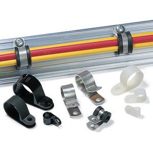 Befestigungsschelle - Befestigungsschelle Polyamid schwarz 8 mm - 211-60003