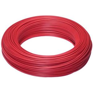 Aderleitung Eindrähtig - PVC Aderleitung temp.best. YSE 0,75-W rot 100m - YSE 0,75-W105 ROT