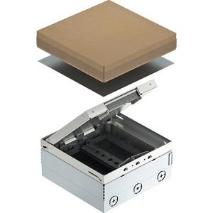 Geräteeinsatz für Unterflurmontage - Geräteeinsatz komplett mit Modulträger leer V2A - 7427248