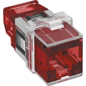 Kommunikationsanschlussdose Kupfer - Anschlussmodul CAT 6A ungeschirmt grau - 6117348