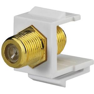 Koax-Steckverbinder - BNC-F Keystone Modul reinweiß - N170 006 00