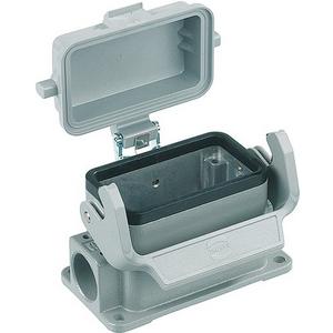 Gehäuse für Industriesteckverbinder - Sockelgehäuse HAN 24B-ASG2-LB-K-29 PG29 Gewinde - 09300240296