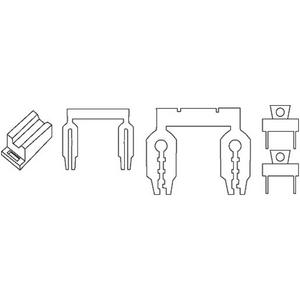 Zubehör für Überspannungsschutz Energietechnik - MICO Brückset - Zubehör für MICO Lastkreisüberwachung (Inhalt 1 Set) - 9000-41034-0000002
