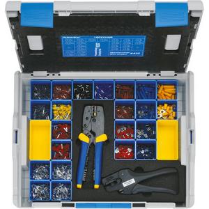 Sortimentskasten für Anschluss- und Verbindungstechnik - L-BOXX mit isolierten und nicht-isolierten Kabelverbindungen - LBOXX230B