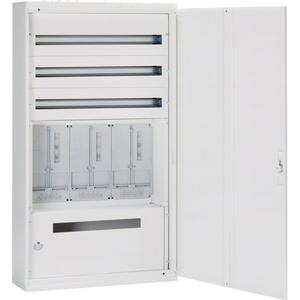 Zähler-Komplettschrank - Zählerverteiler Aufputz Burgenland AP-3ZP/3NZR SK I Bewag Schloss - ZW313W-B