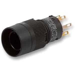 Drucktaster, Komplettgerät - Round switch unit 1 A (125 VAC) / 0.5 A (230 VAC) solder terminal - A3CT7001C