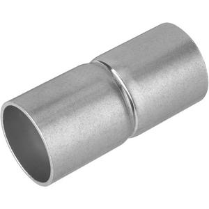 Muffe für Installationsrohre - Steckmuffe AMS-E 20 Aluminium 22,5 mm Außendurchmesser - 20950020